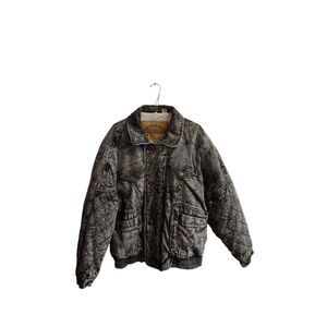 Vintage Distressed by J.‎ Stone Men's Medium Stone Wash Denim Jacket